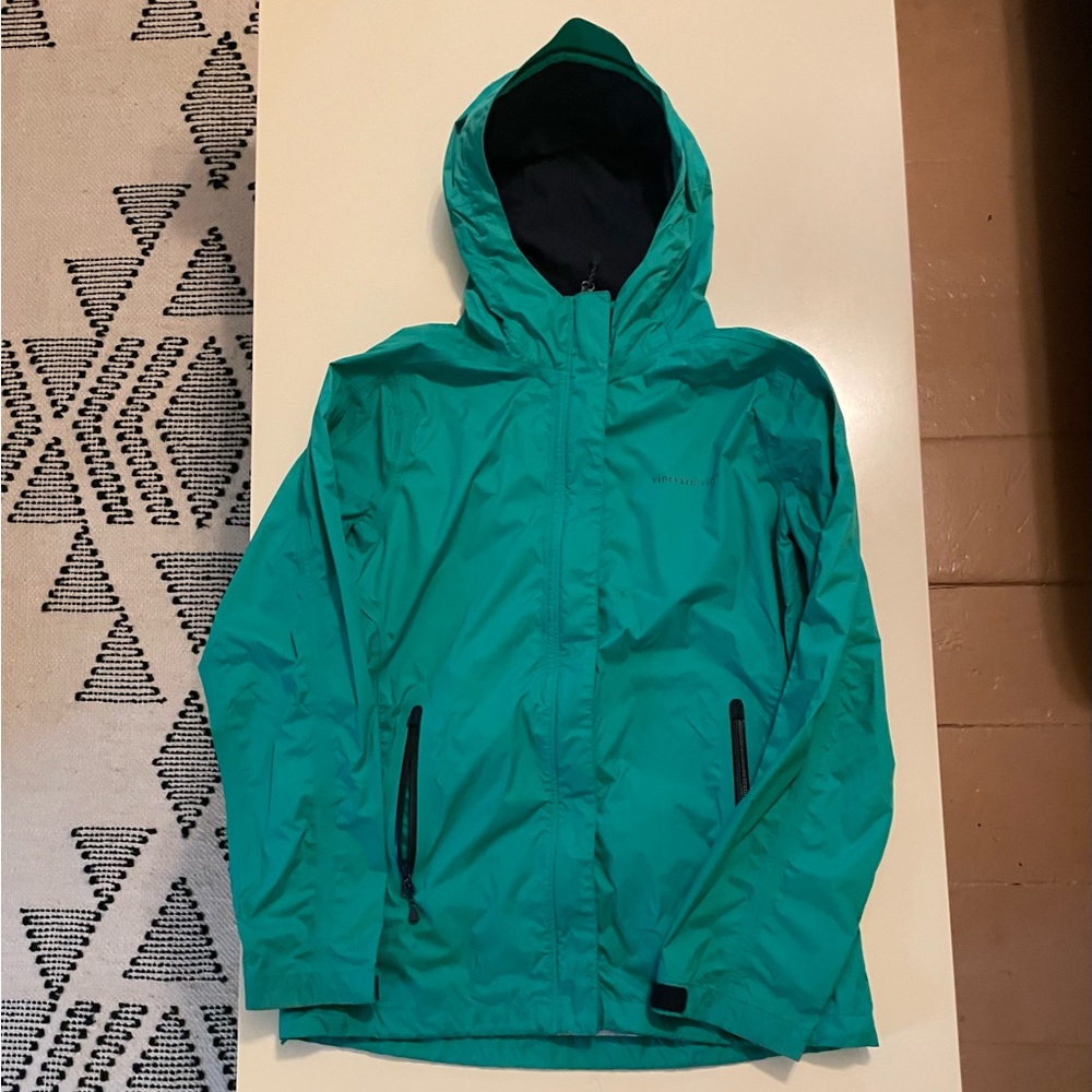 Vineyard Vines Turquoise Windbreaker / Rain Jacket